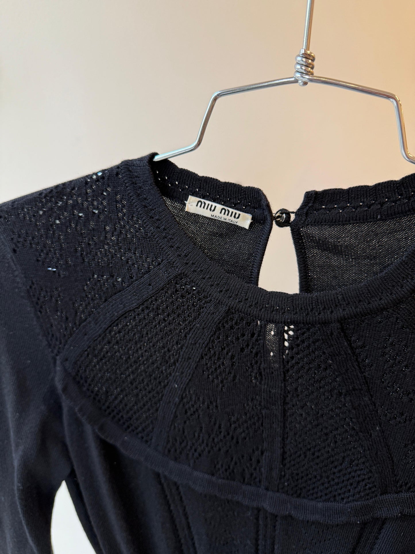 Miu Miu Knit Dress 2010s