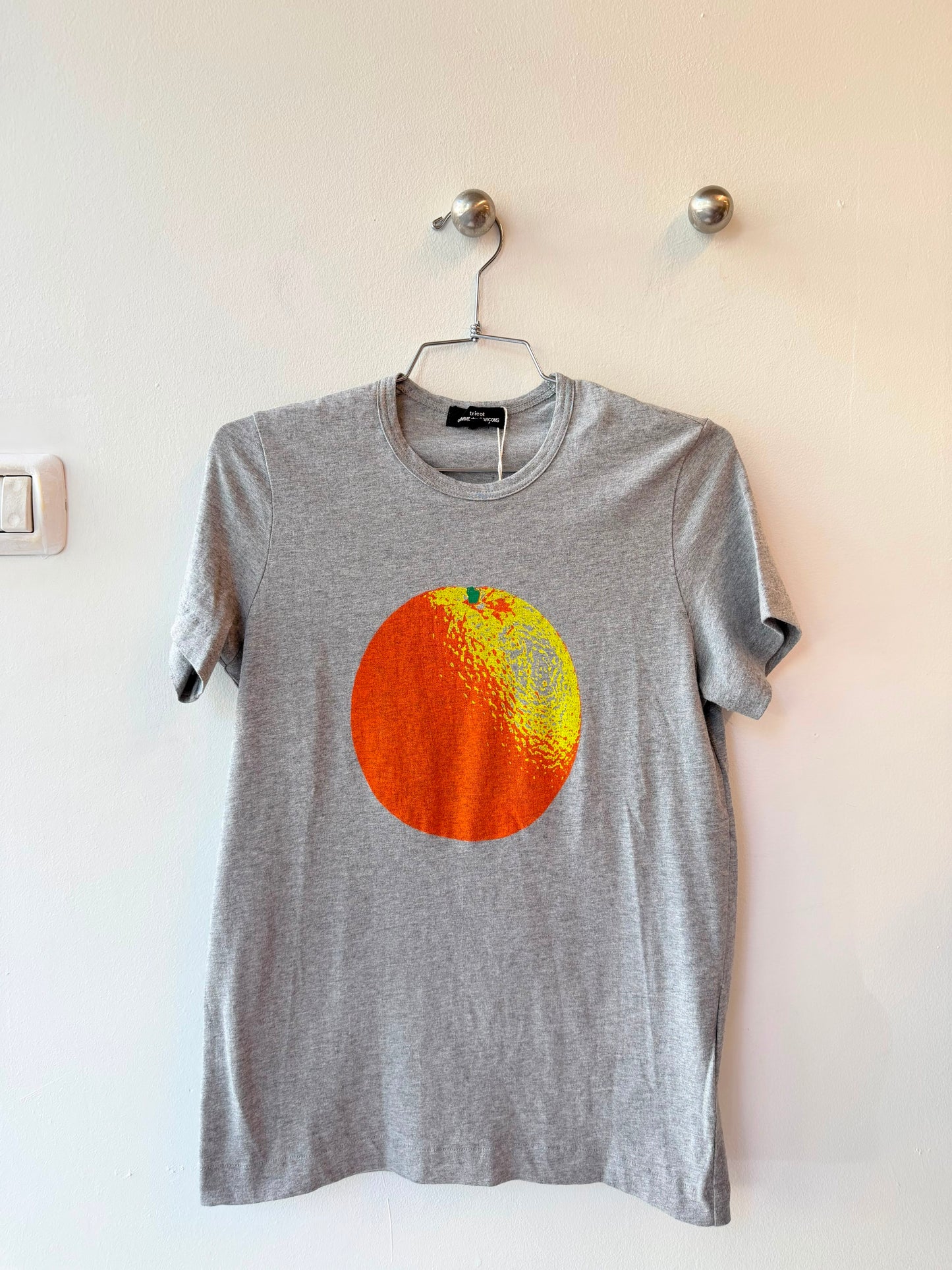 tricot Comme des Garçons Orange Graphic T-Shirt, Spring/Summer 2011