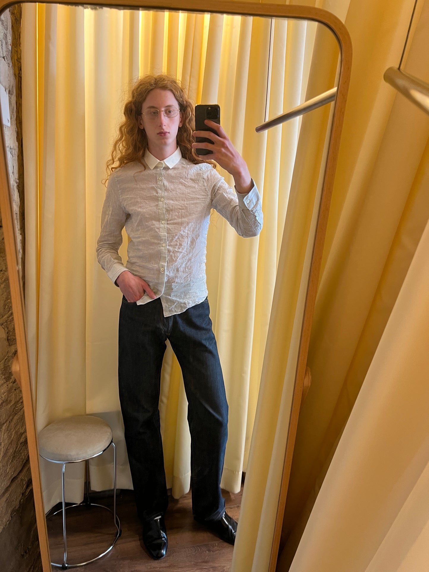 Neil Barrett Crinkle Shirt