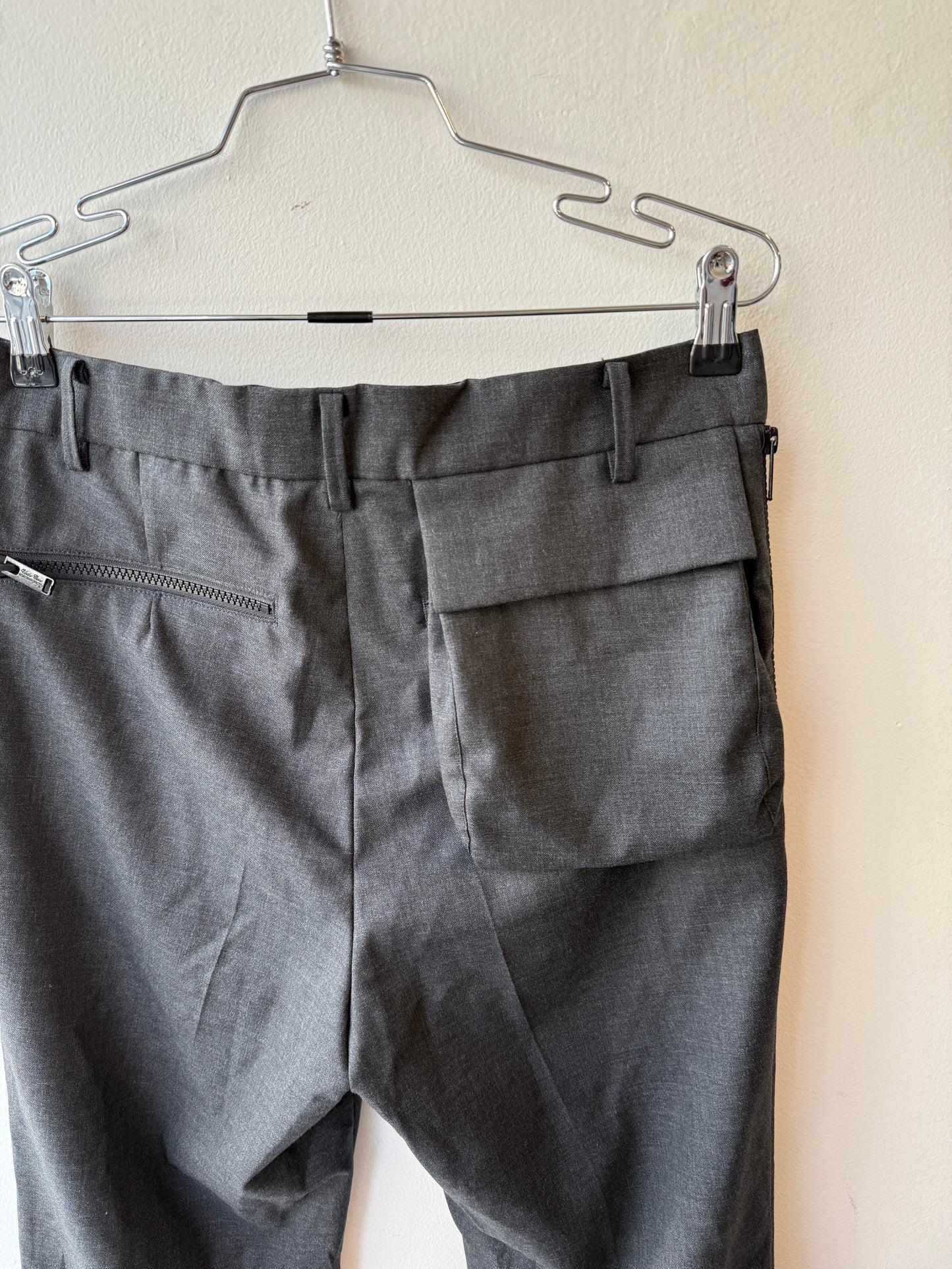Undercover Wool Tailored Trousers With Utility Pocket (c. 2013–2016)