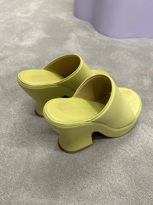 BOTTEGA VENETA wedge mules