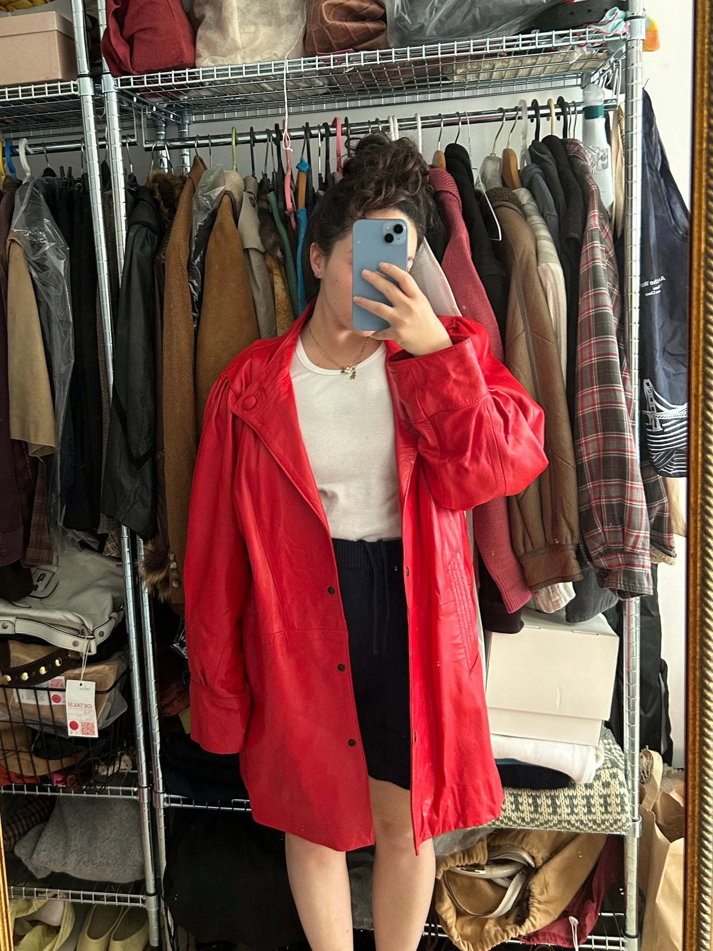 Reebak 80’s puffy long coat