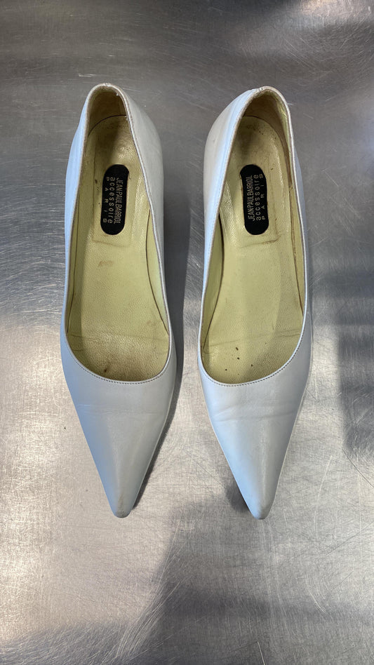 Jean-Paul Barriol White Heels