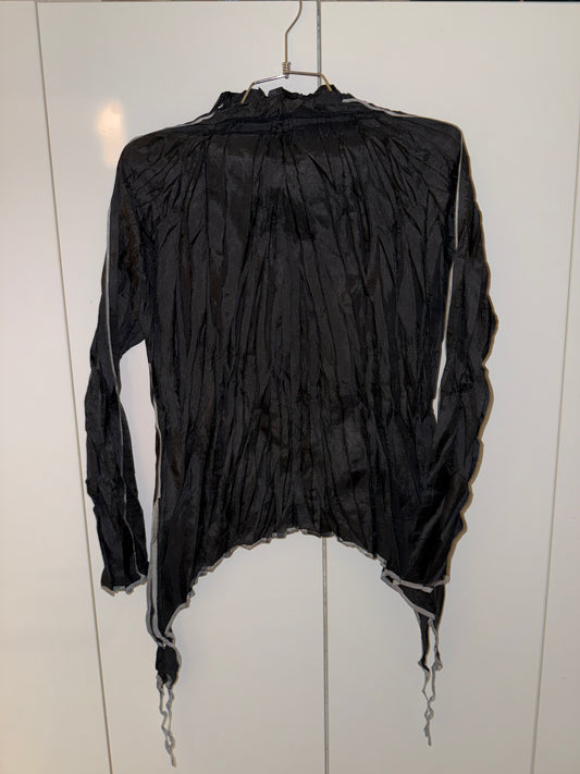 Issey Miyake A-POC Sheer Crinkle Top