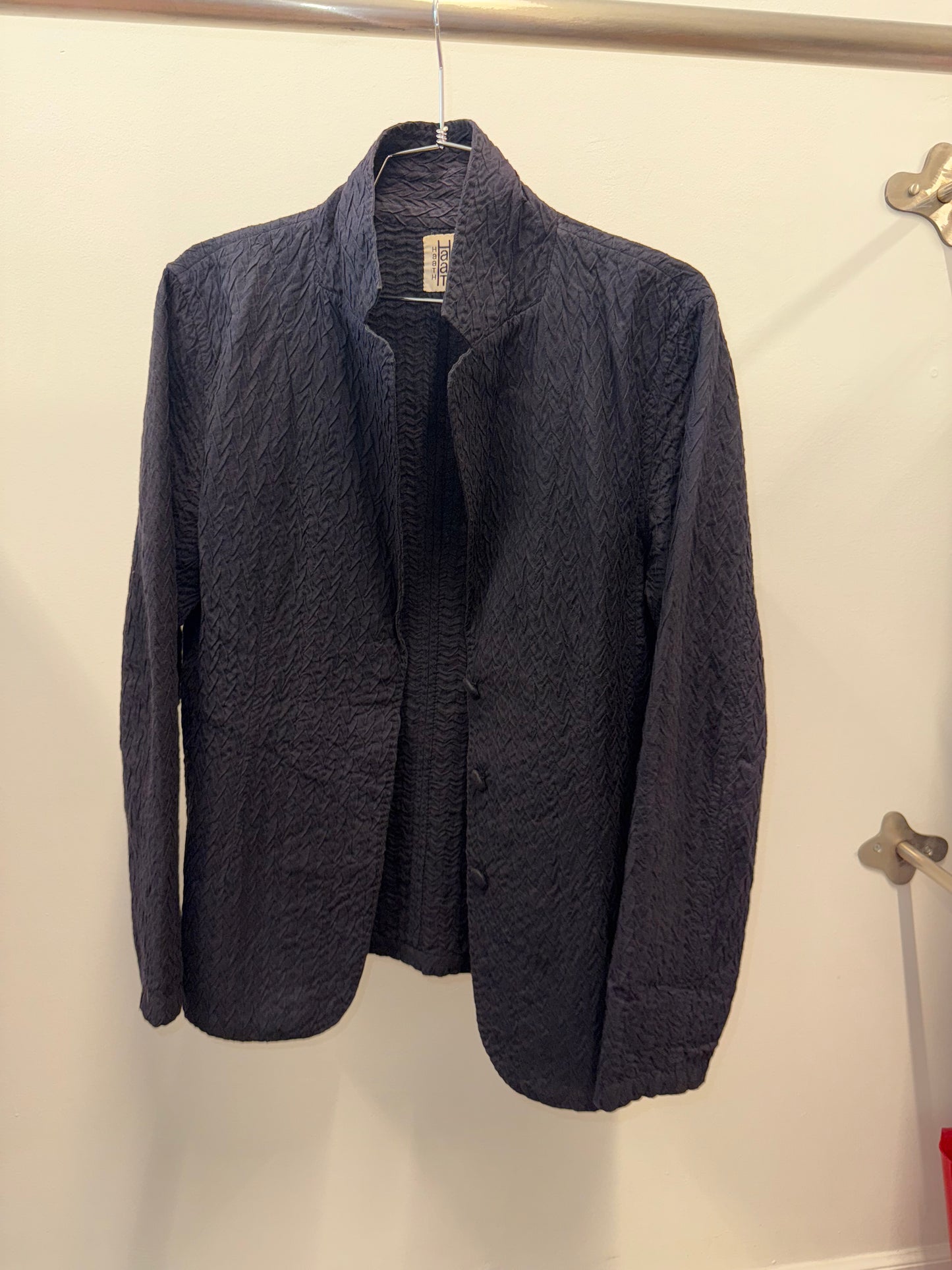 HaaT / Issey Miyake — Textured Structured Jacket