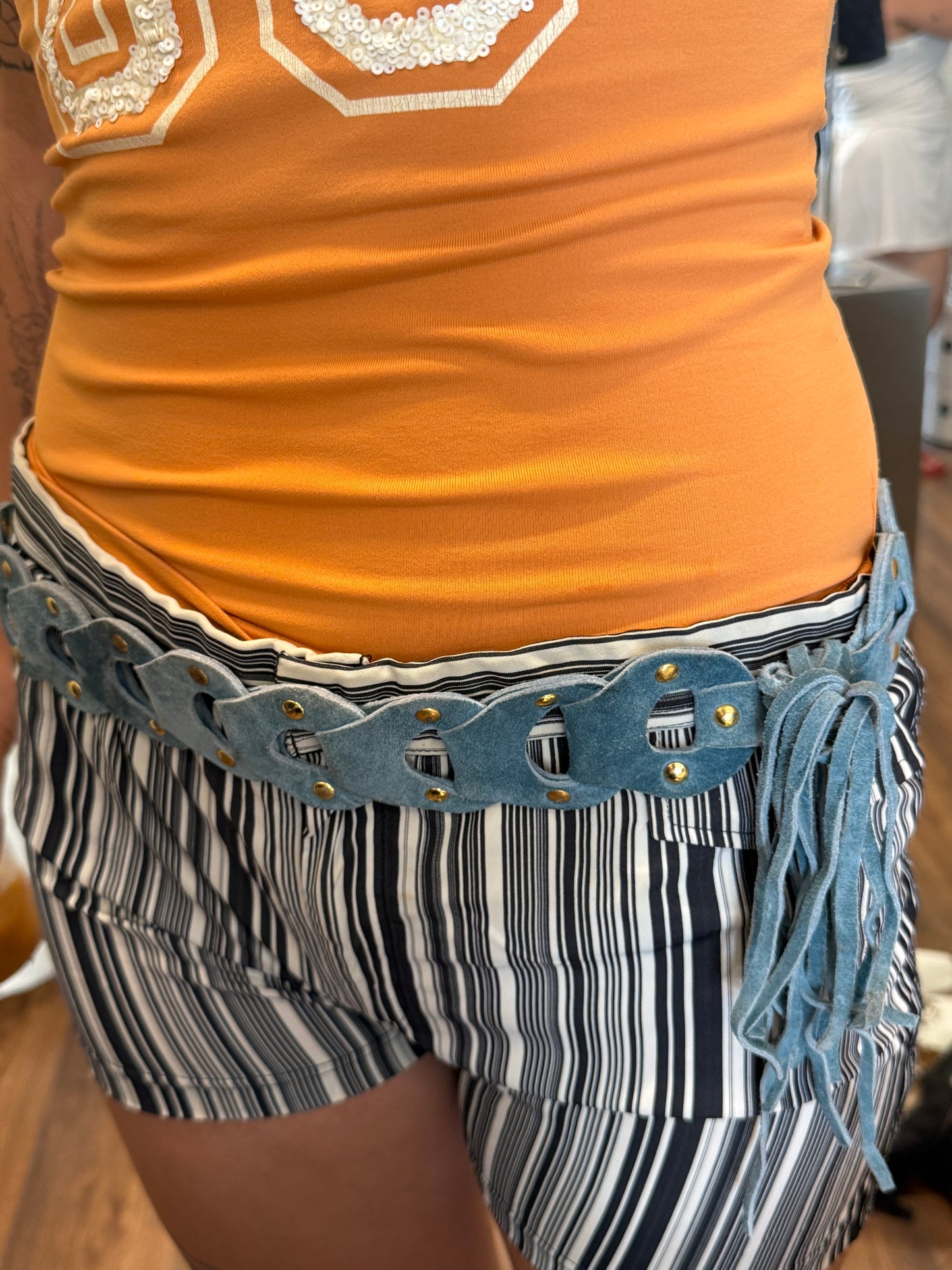 Dolce & Gabbana Beachwear Striped Swim Shorts