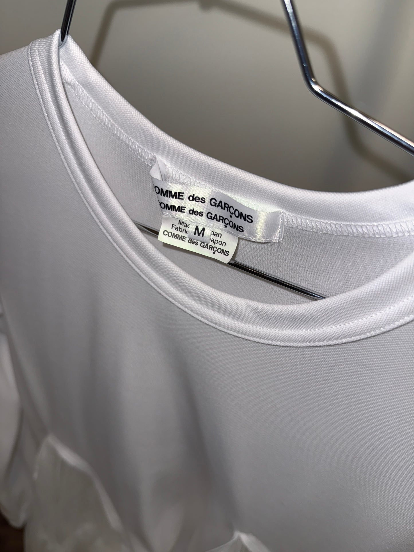Comme des Garçons AD2022 Tulle Panel Top