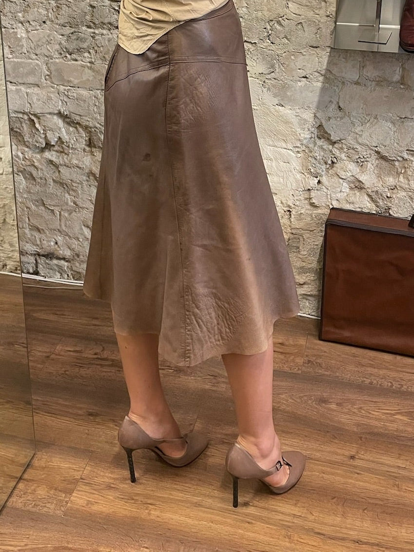 Bottega Veneta Leather Mary Jane Heels 40.5