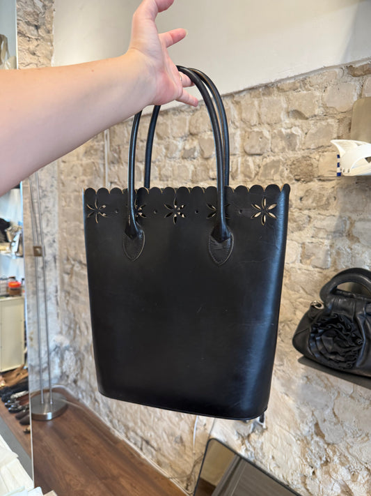 Comme des Garçons Leather Tote Bag