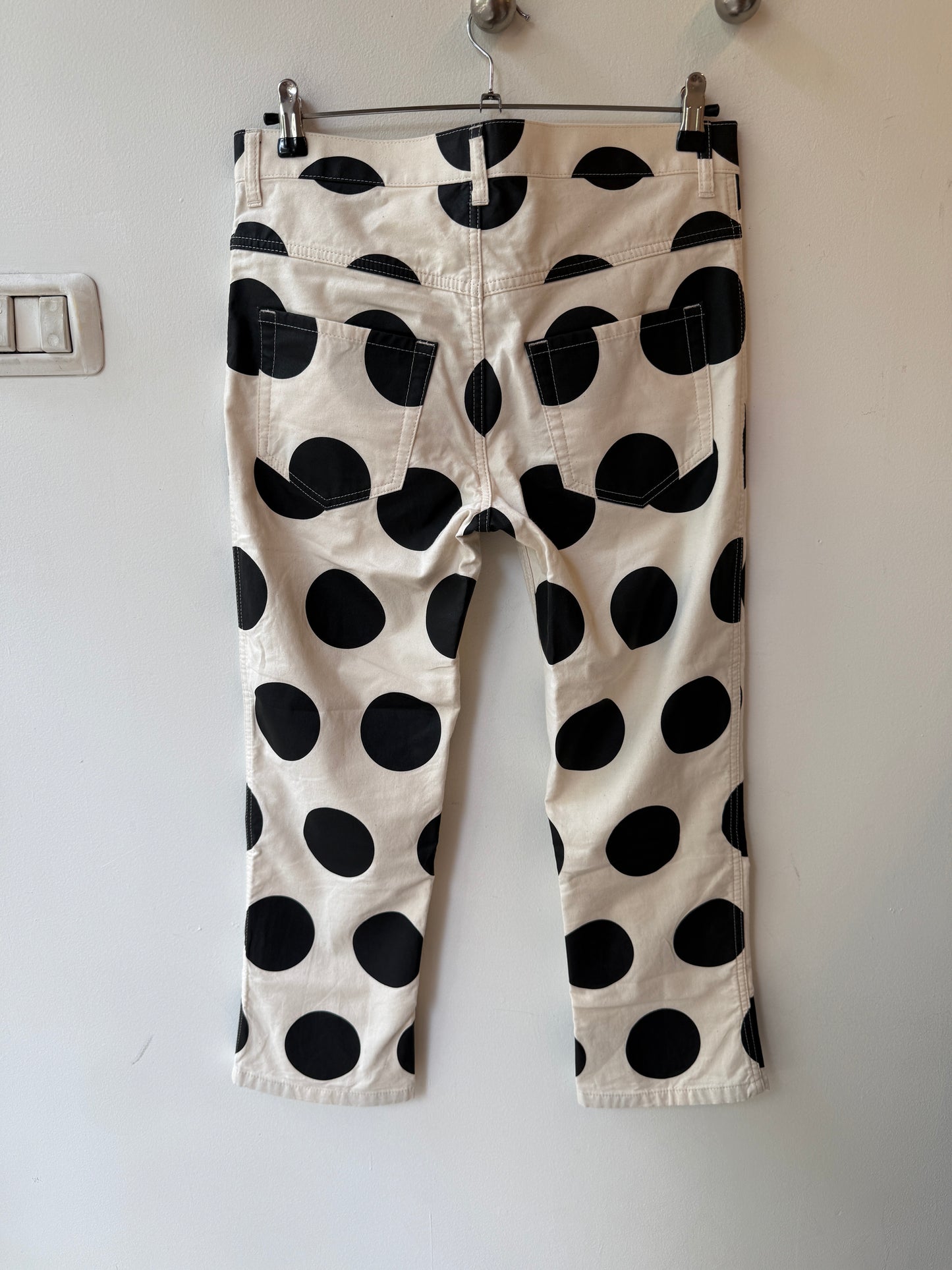 Tao Comme des Garçons SS23 Polka Dot Cropped Pants