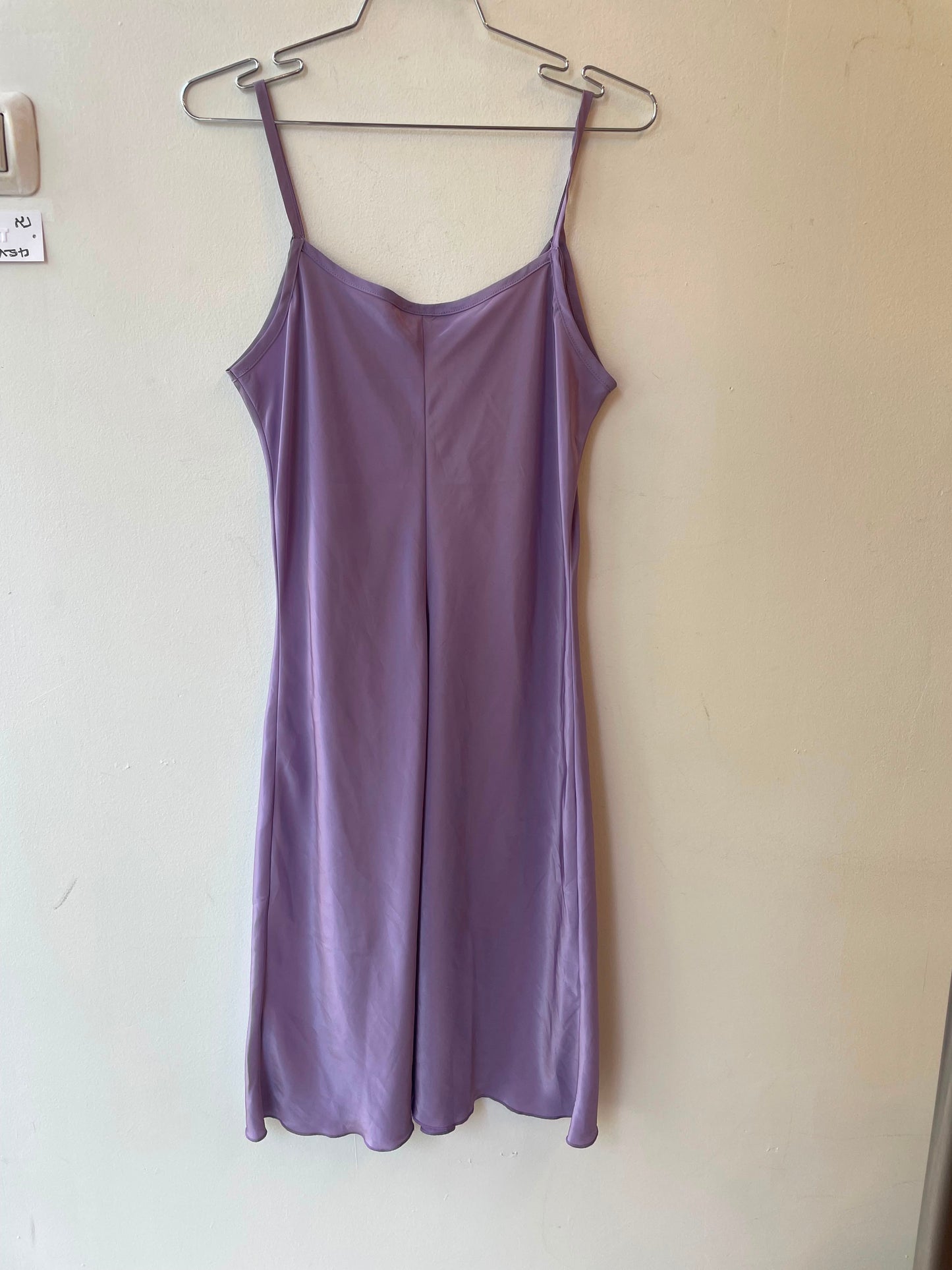 Vintage 90s lilac slip dress
