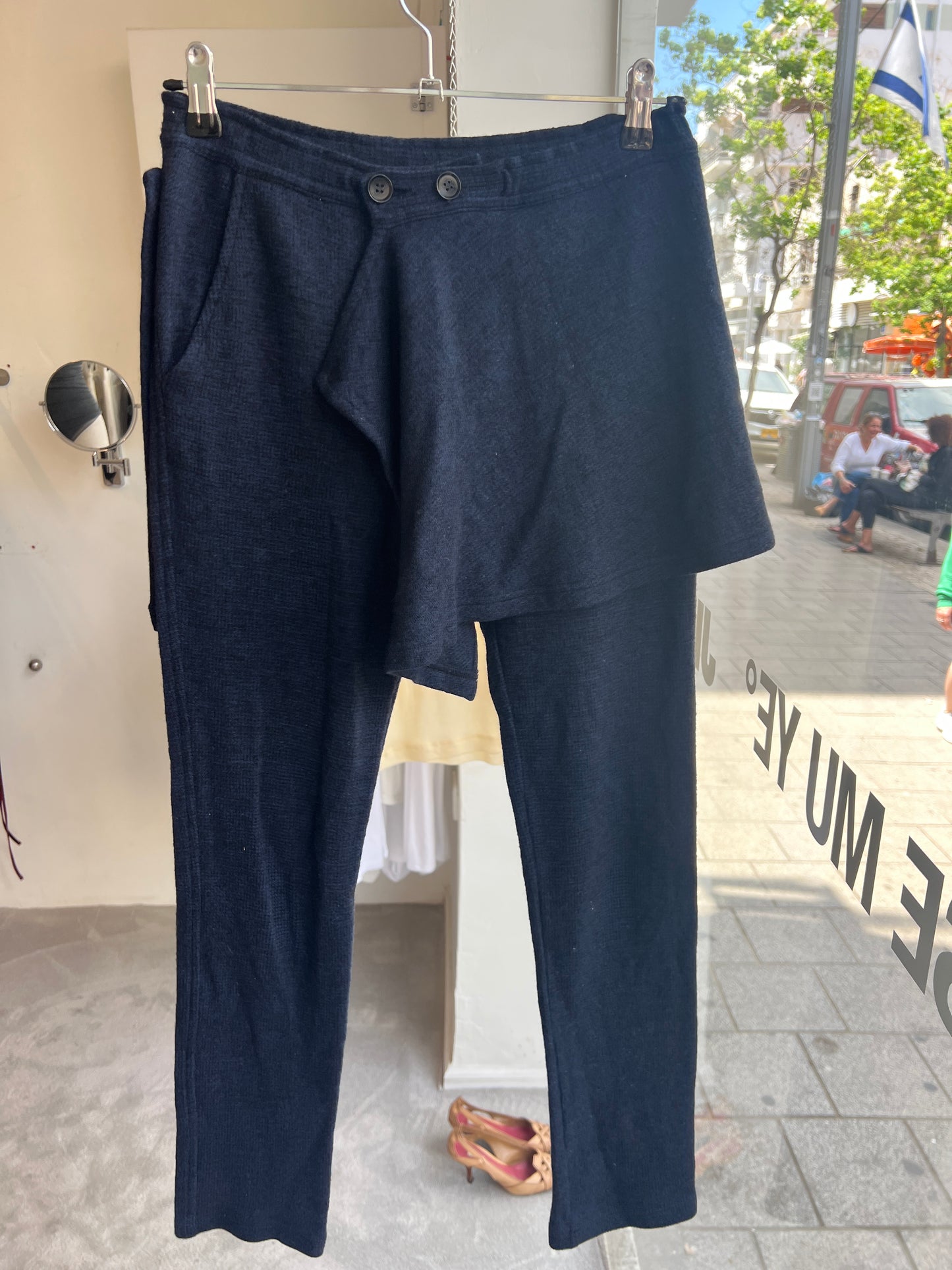 Y’s Pants With Attached Skirt