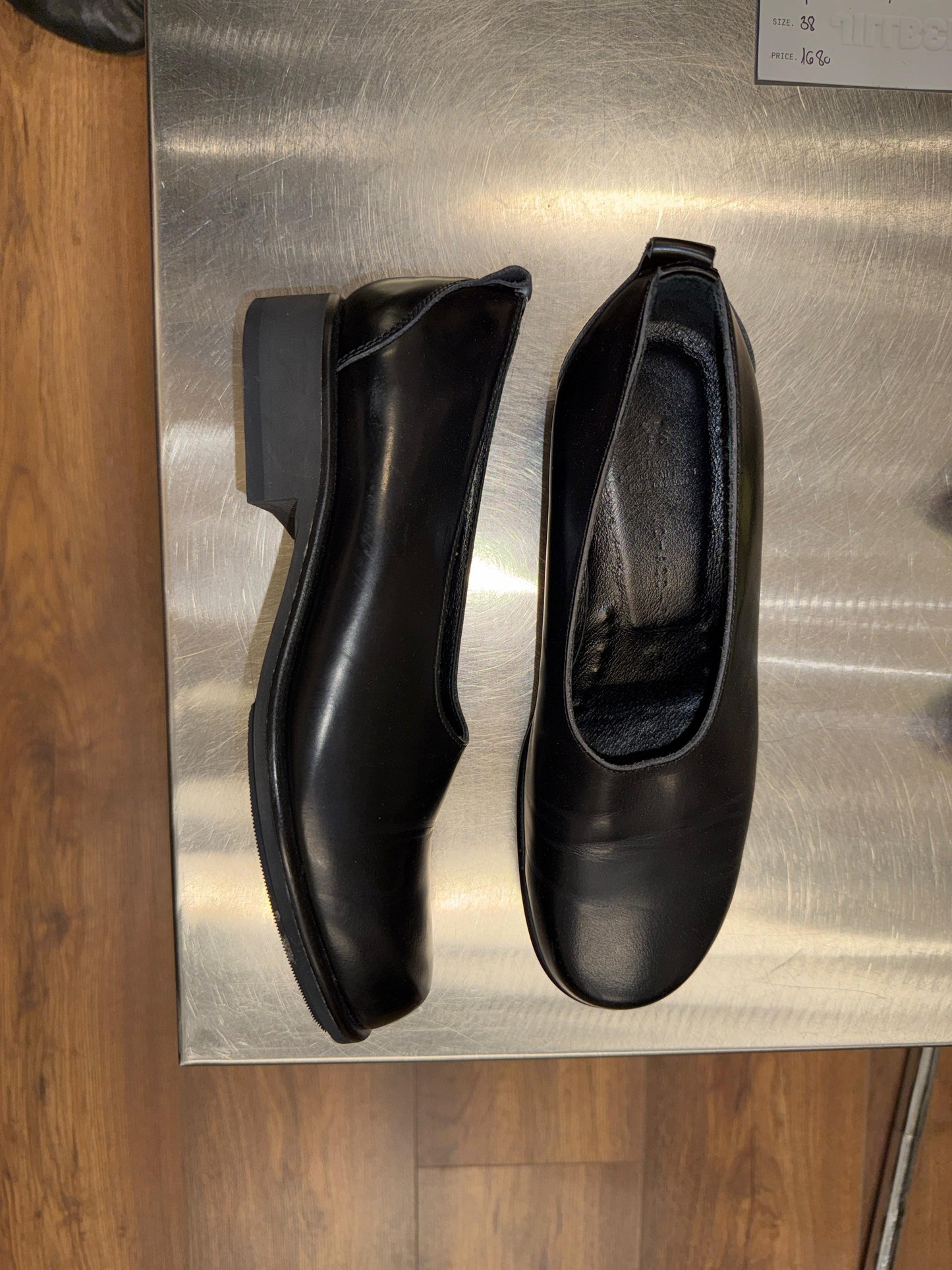 Y’s Yohji Yamamoto 90s Minimal Leather Flats