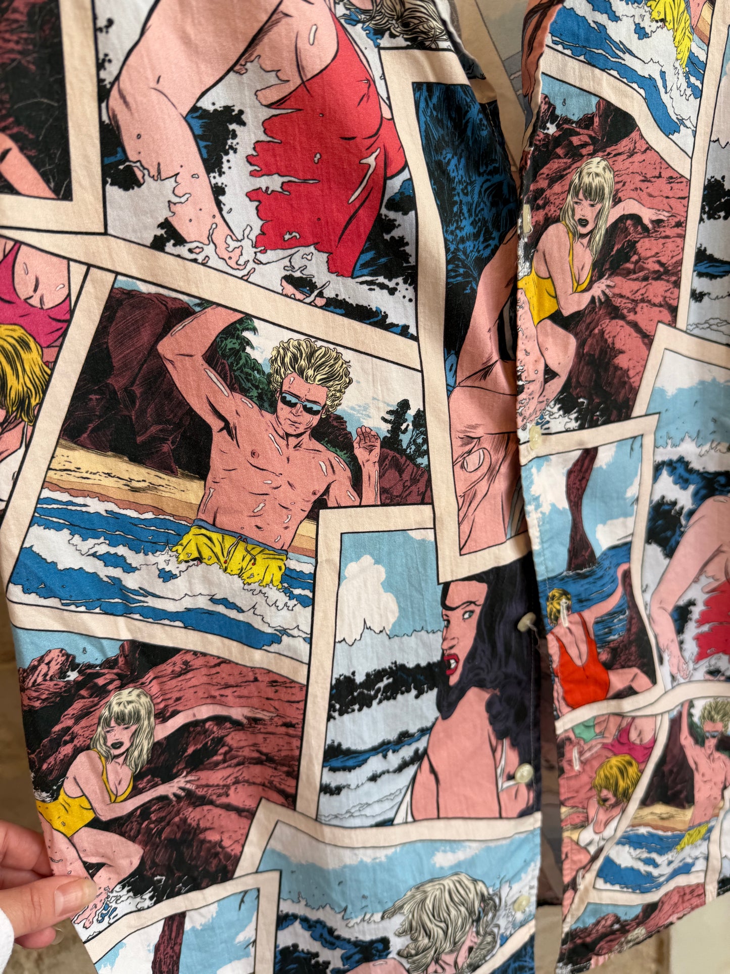 Edwin Nîmes Printed Short Sleeve Shirt