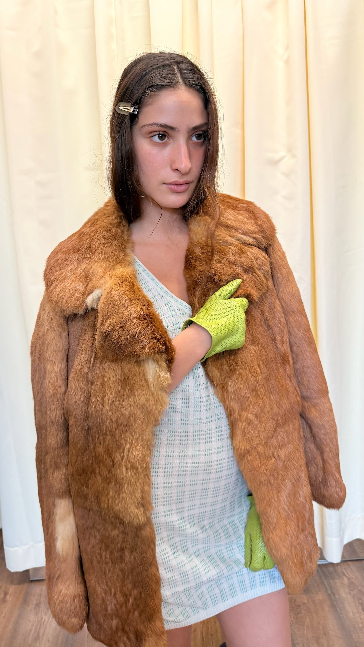 1990s Gianni Versace textured knit tank / dress