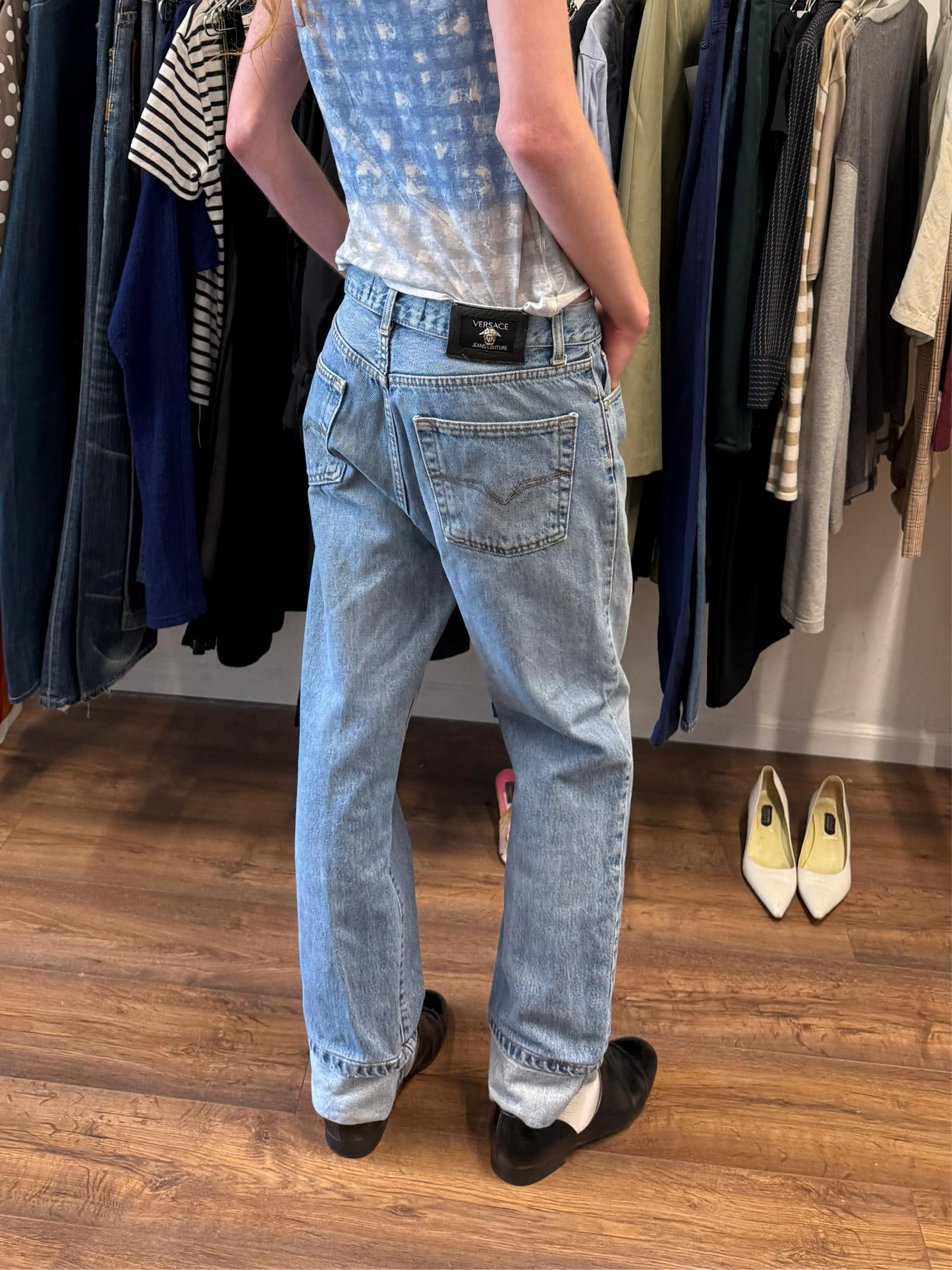 Versace Light Wash Jeans