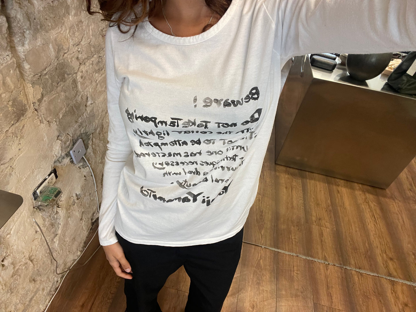 Yohji Yamamoto Collections Long Sleeve Tee c. 2003–2008