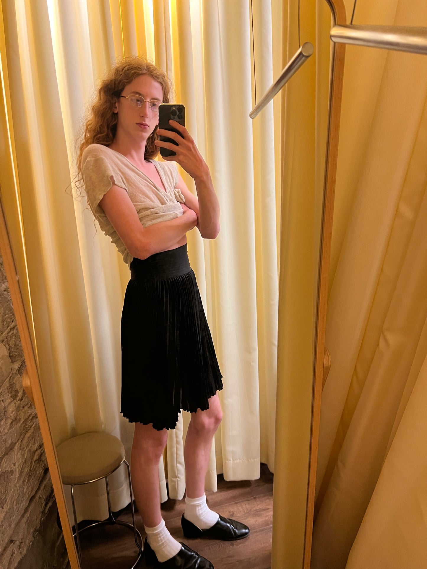 Tsumori Chisato Sample Pleated Skirt