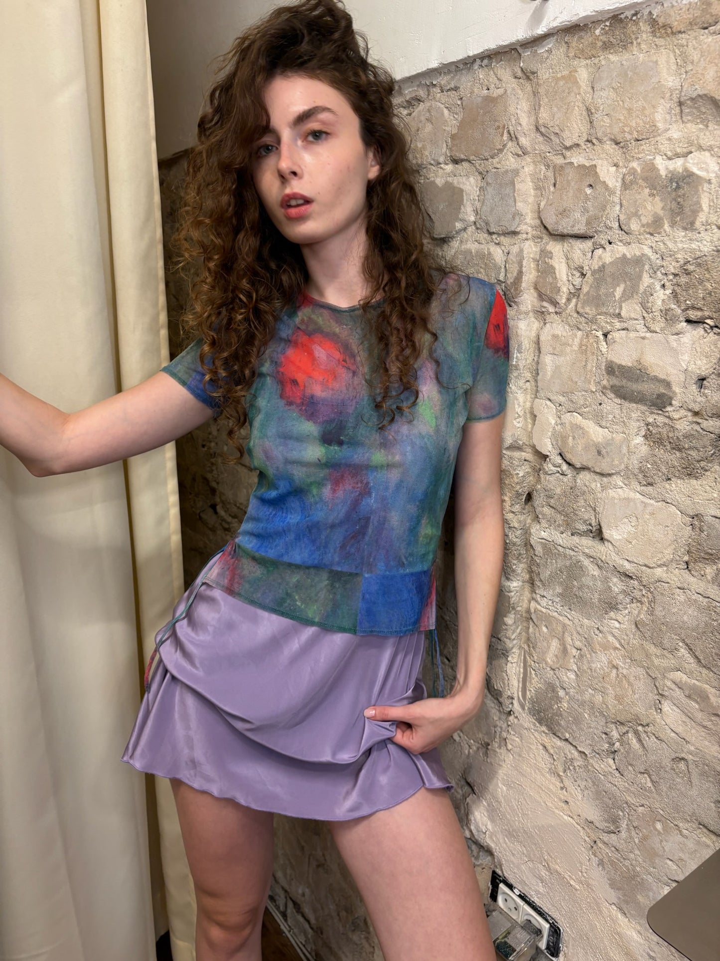 Issey Miyake SS 2003 Galaxy Sheer Top