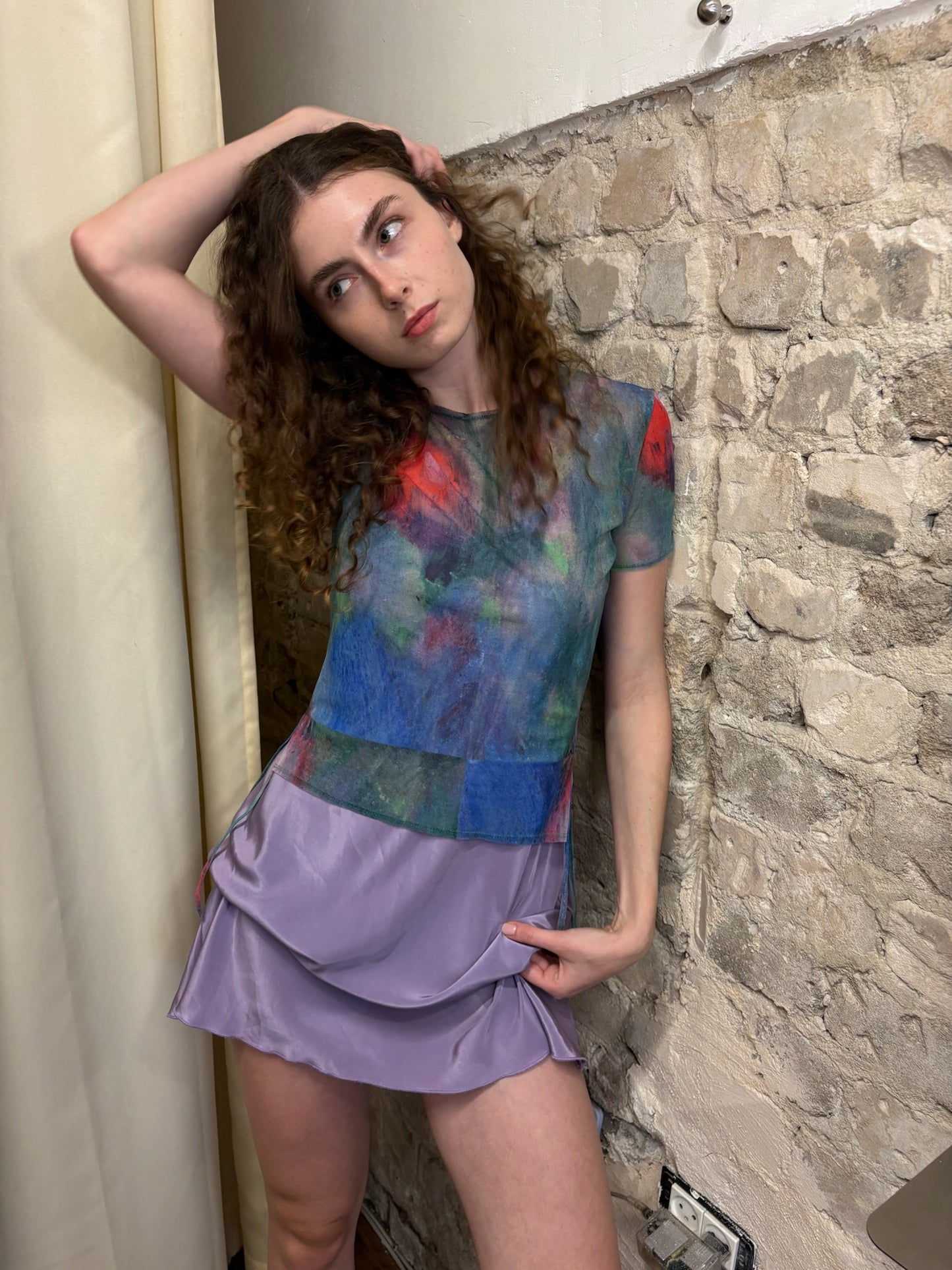 Issey Miyake SS 2003 Galaxy Sheer Top