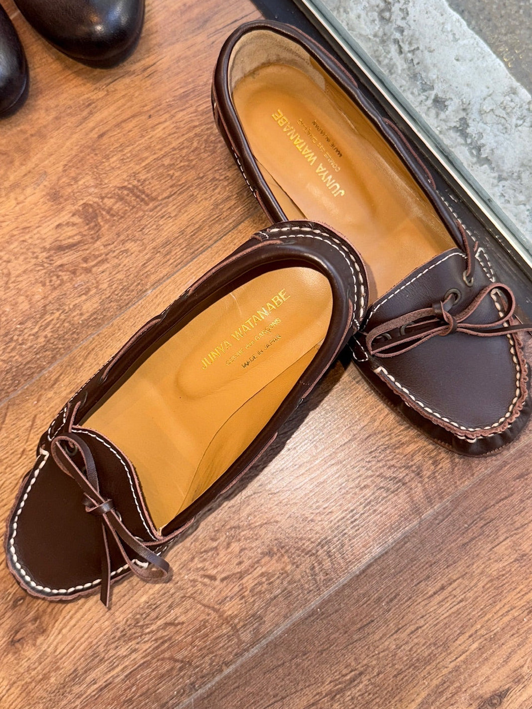 Junya Watanabe Comme des Garçons Leather Moccasins (c. 2001–2004)