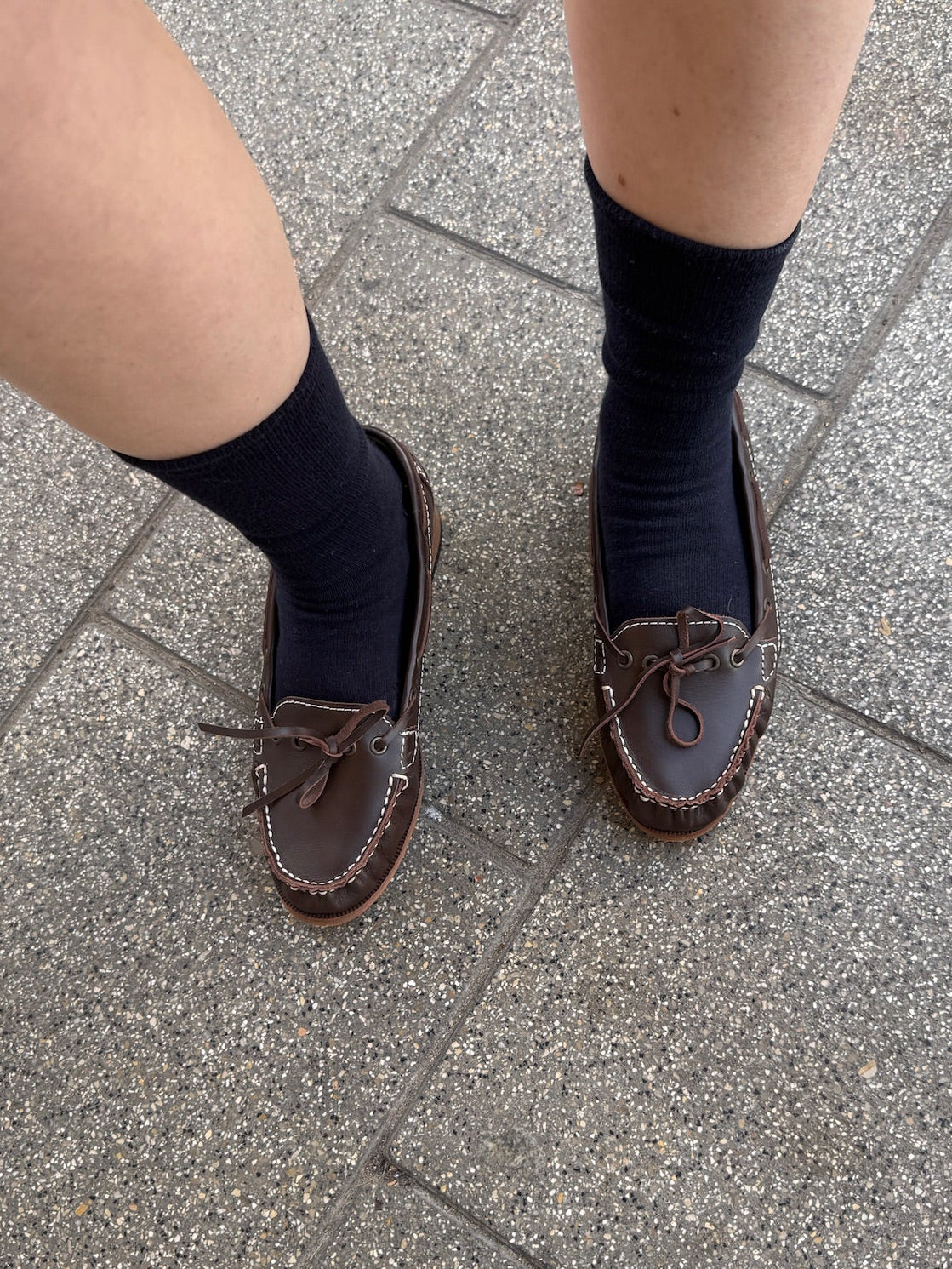 Junya Watanabe Comme des Garçons Leather Moccasins (c. 2001–2004)