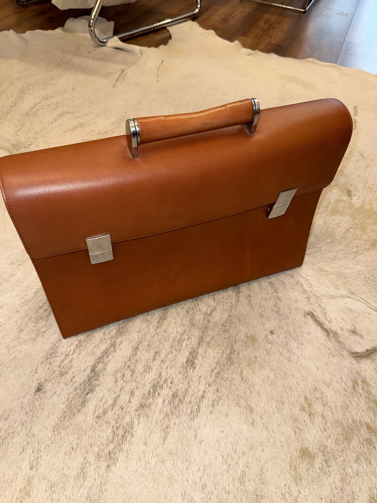 Porsche Design French Classic Leather Briefcase