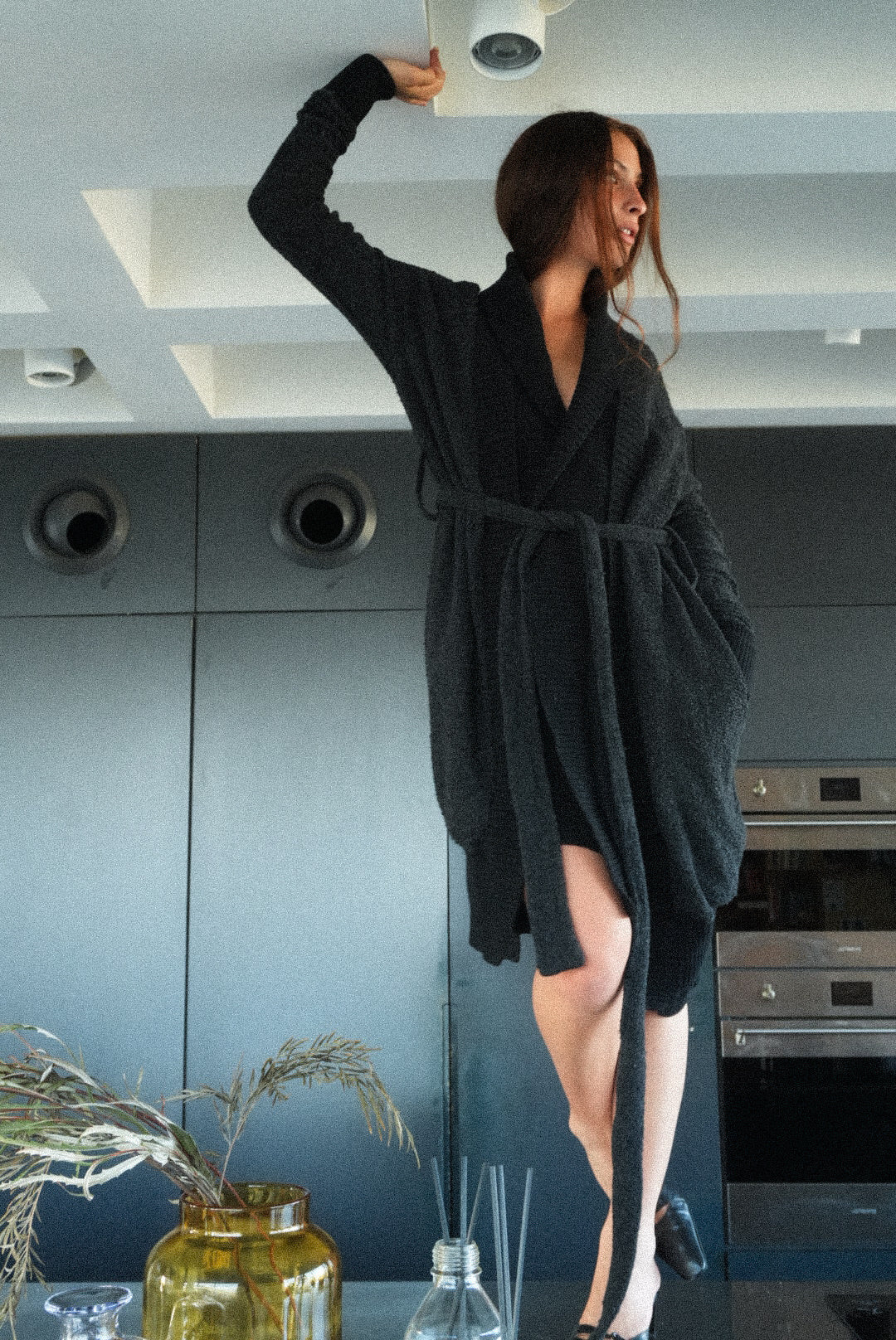 Y-3 Yohji Yamamoto × Adidas Long Knit Cardigan