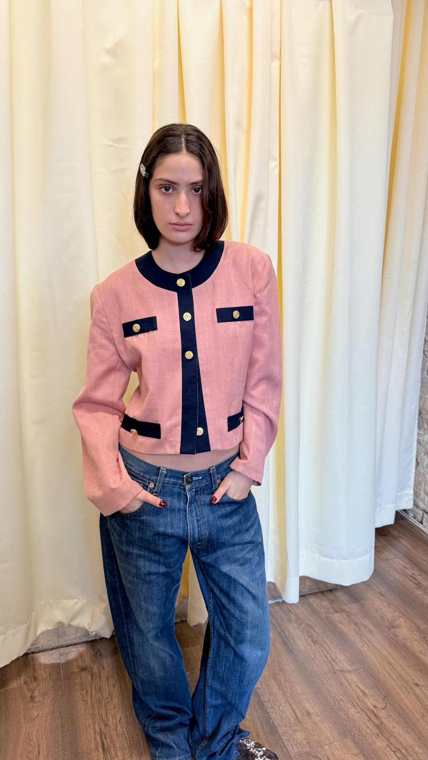 Vintage cropped jacket