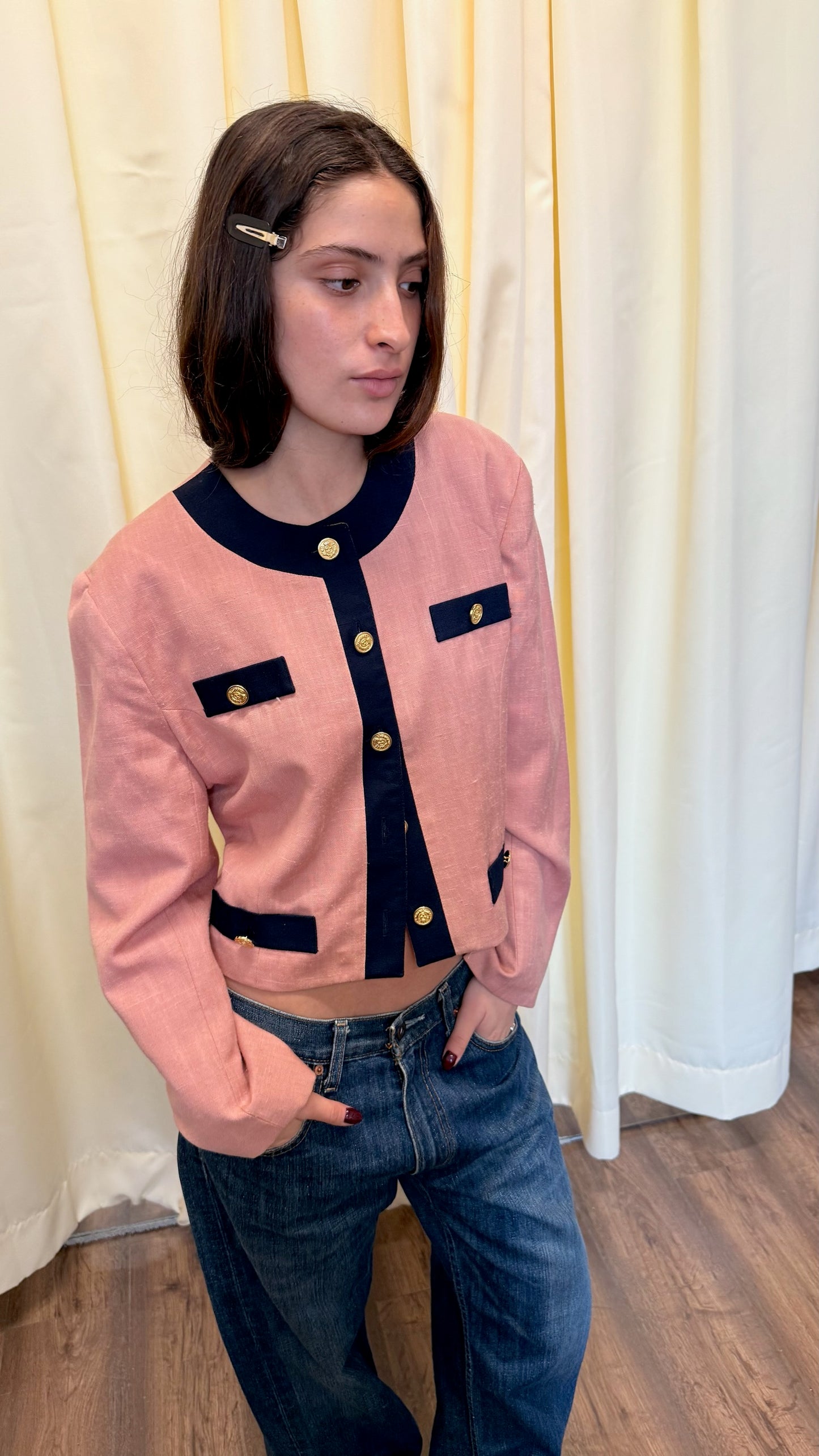 Vintage cropped jacket