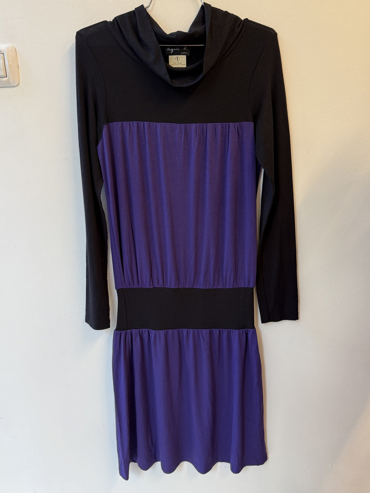 agnes b. Cowl Neck Dress