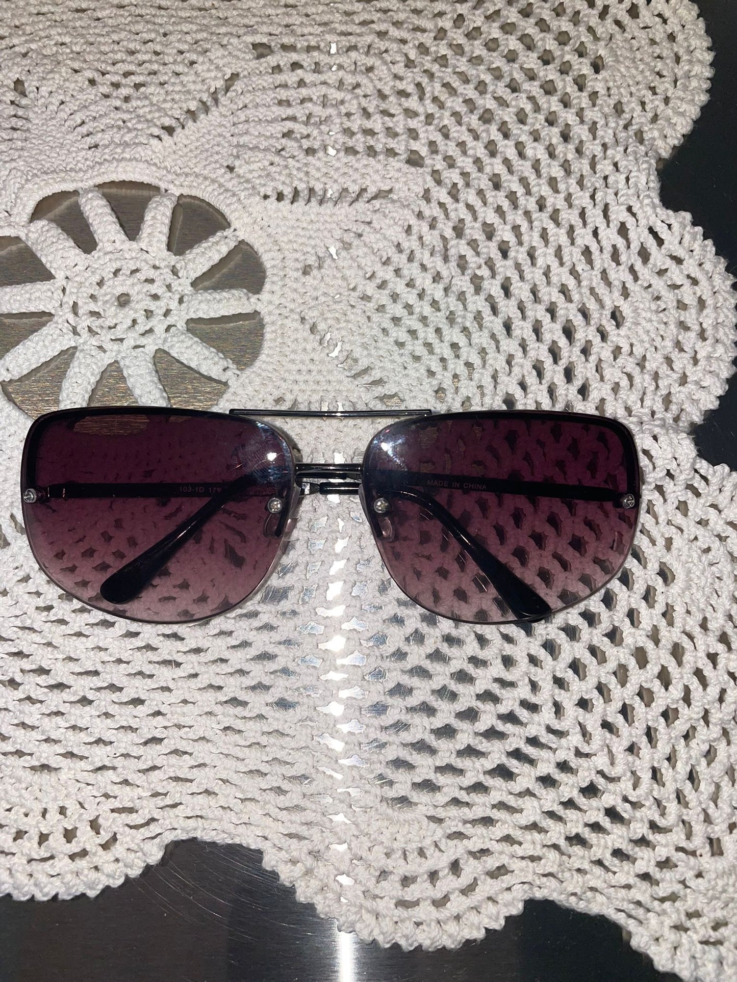 Rimless Gradient Sunglasses c. 2000s