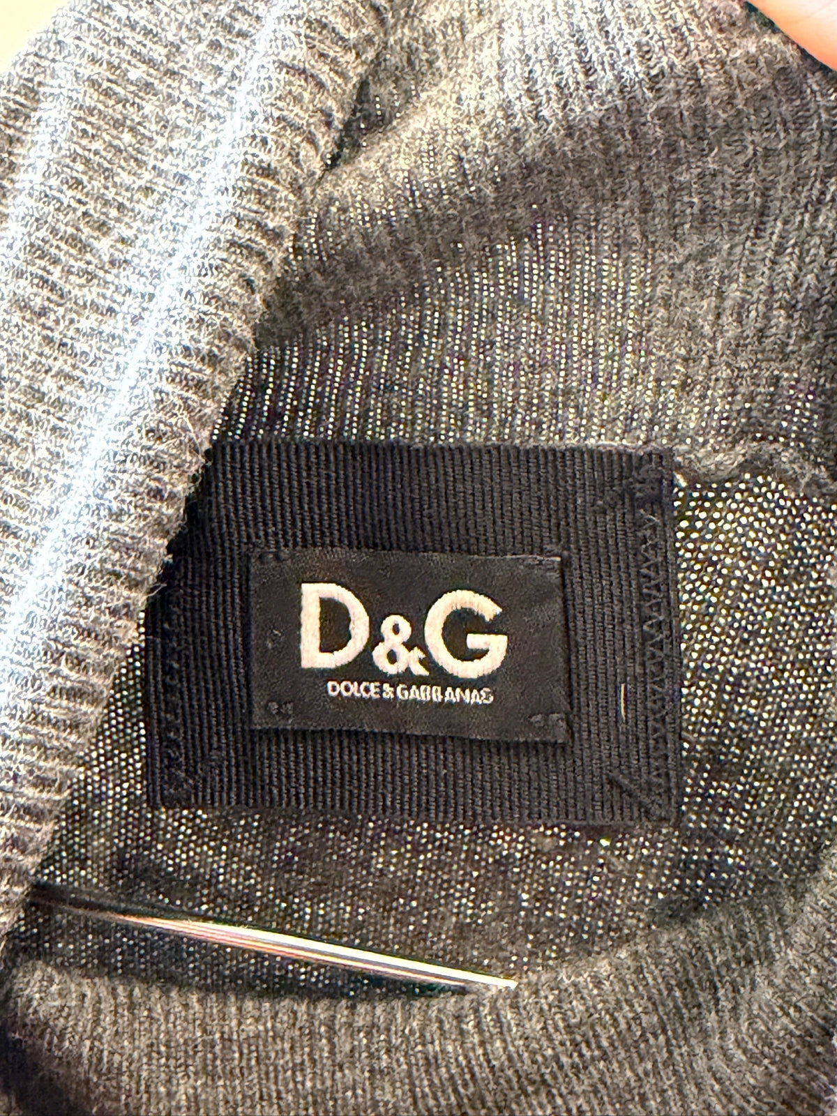 D&G Dolce & Gabbana Knit Turtleneck Sweater
