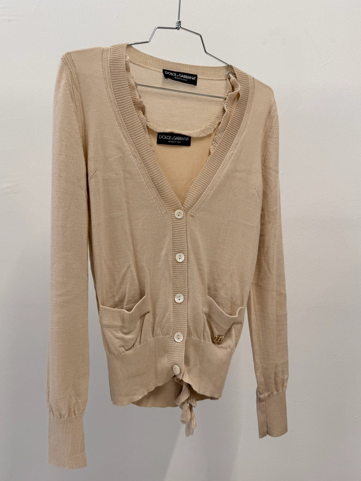 Dolce & Gabbana Silk Cashmere Knit Twinset