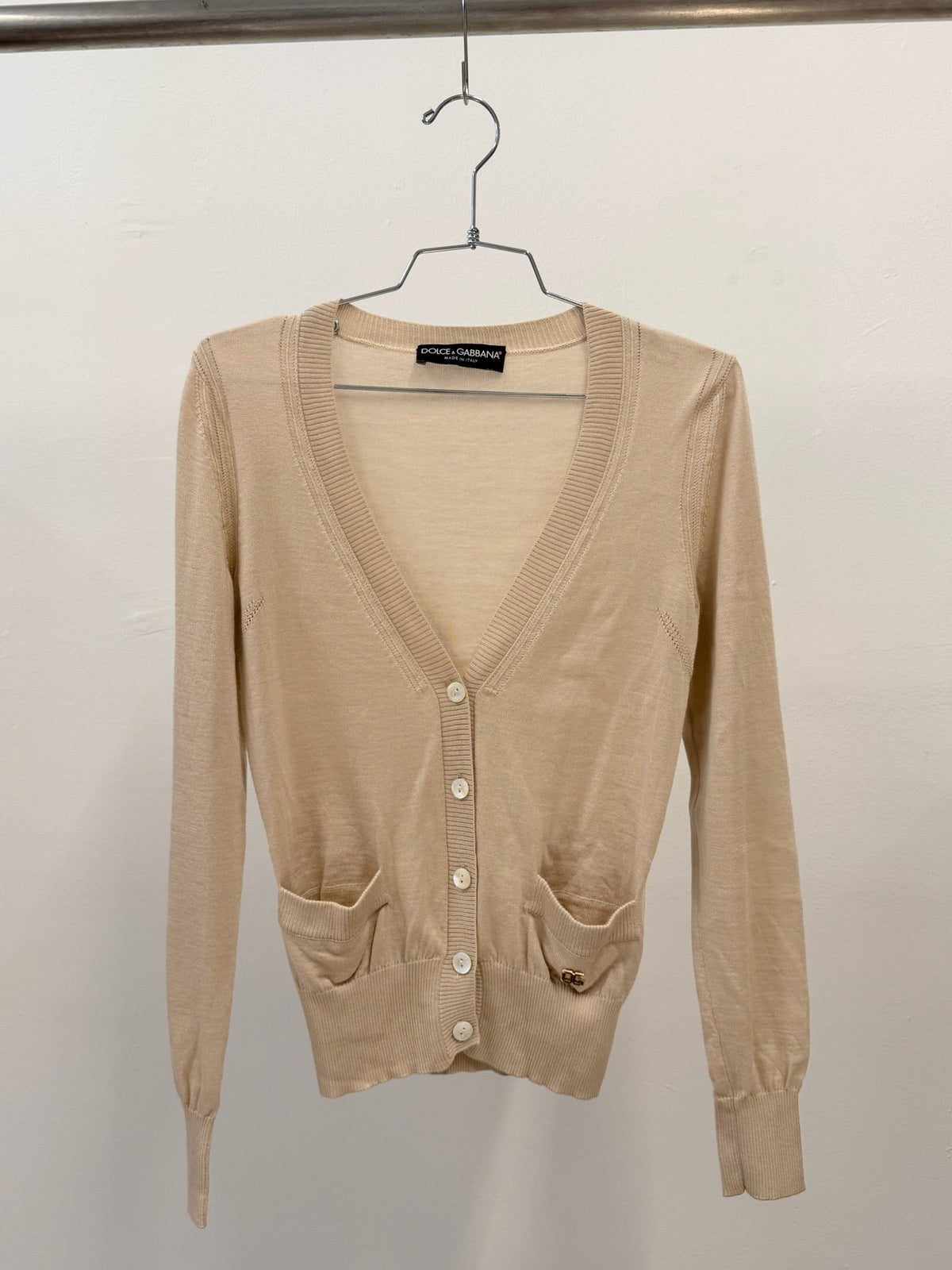 Dolce & Gabbana Silk Cashmere Knit Twinset