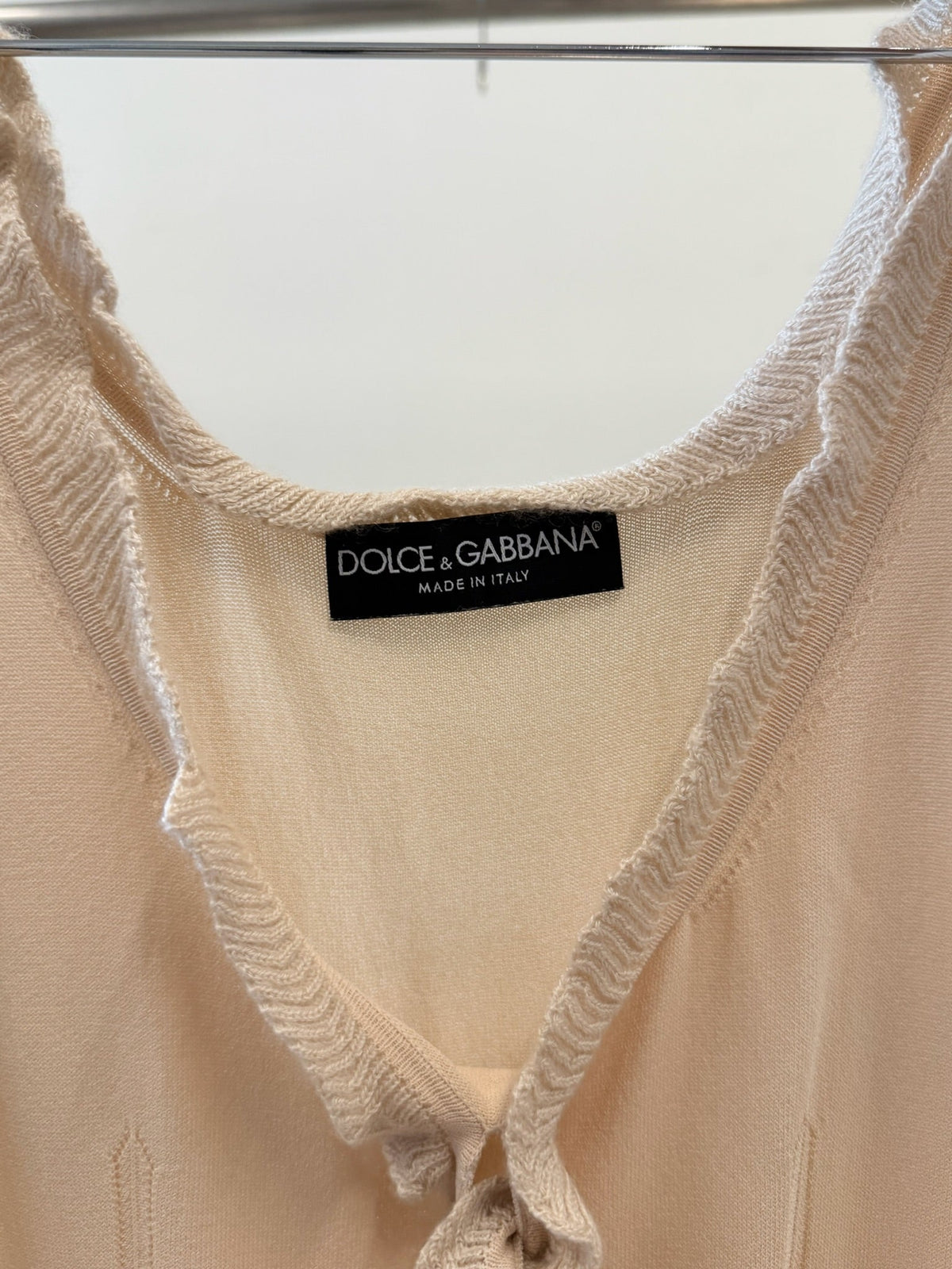 Dolce & Gabbana Silk Cashmere Knit Twinset