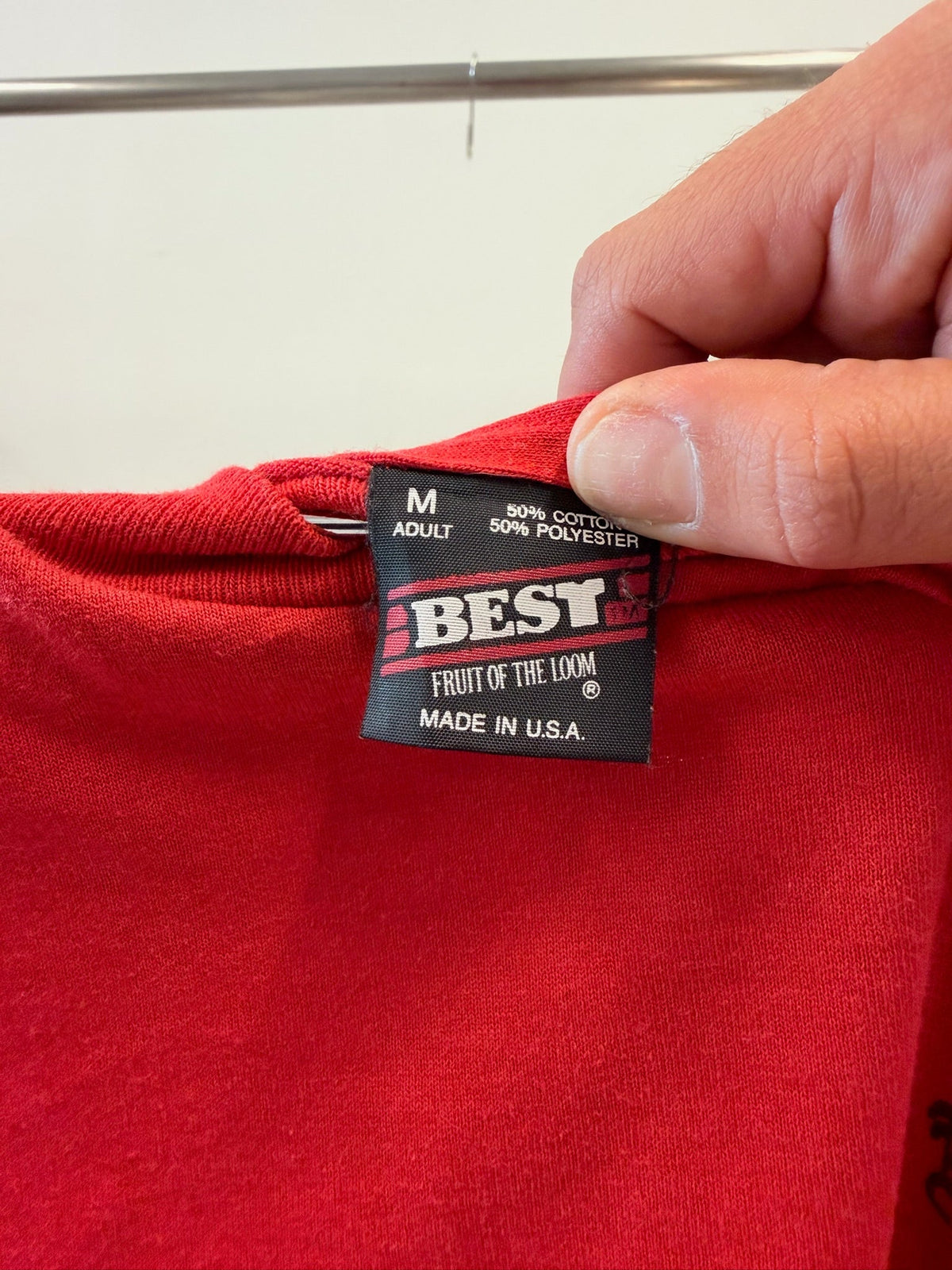 Fruit of the Loom St. Albans Red Dragon Band T-Shirt M