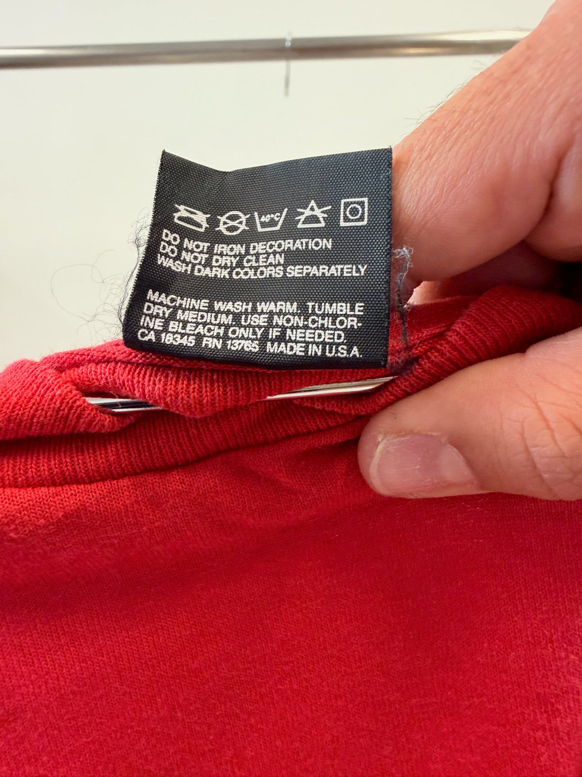 Fruit of the Loom St. Albans Red Dragon Band T-Shirt M