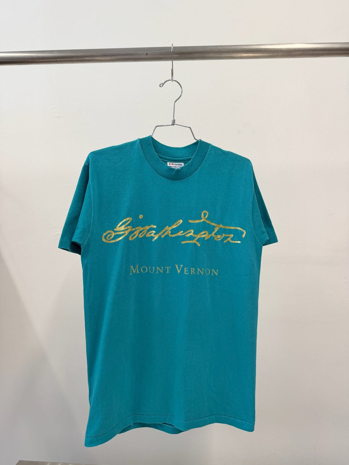 Hanes Mount Vernon Vintage Graphic T-Shirt M