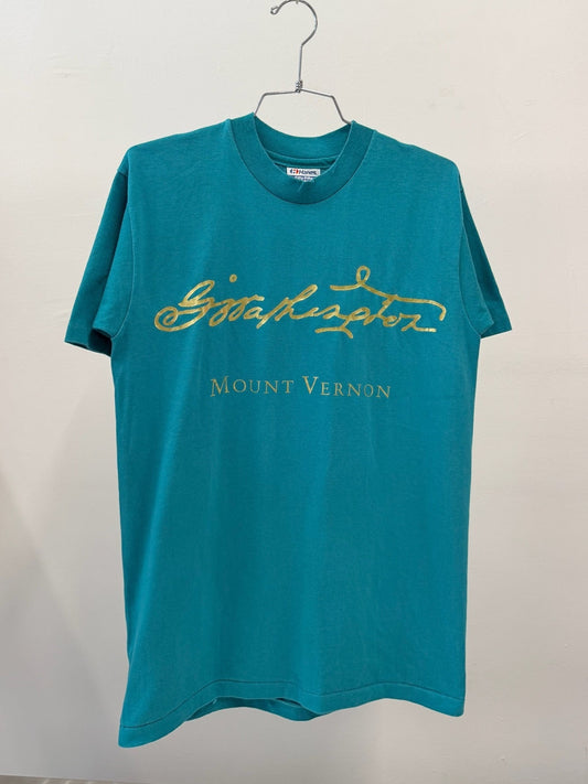 Hanes Mount Vernon Vintage Graphic T-Shirt M