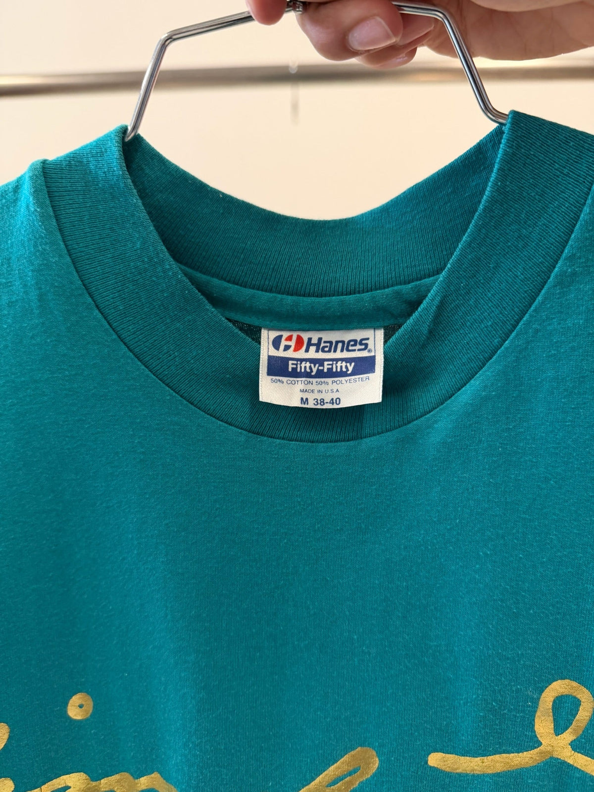 Hanes Mount Vernon Vintage Graphic T-Shirt M