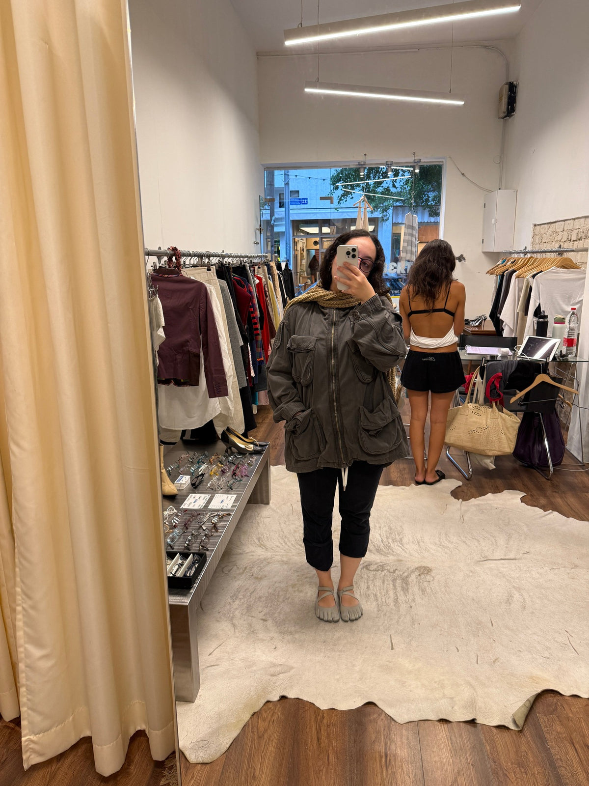 OPEN YY Multi Pocket Utility Jacket