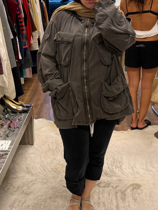 OPEN YY Multi Pocket Utility Jacket