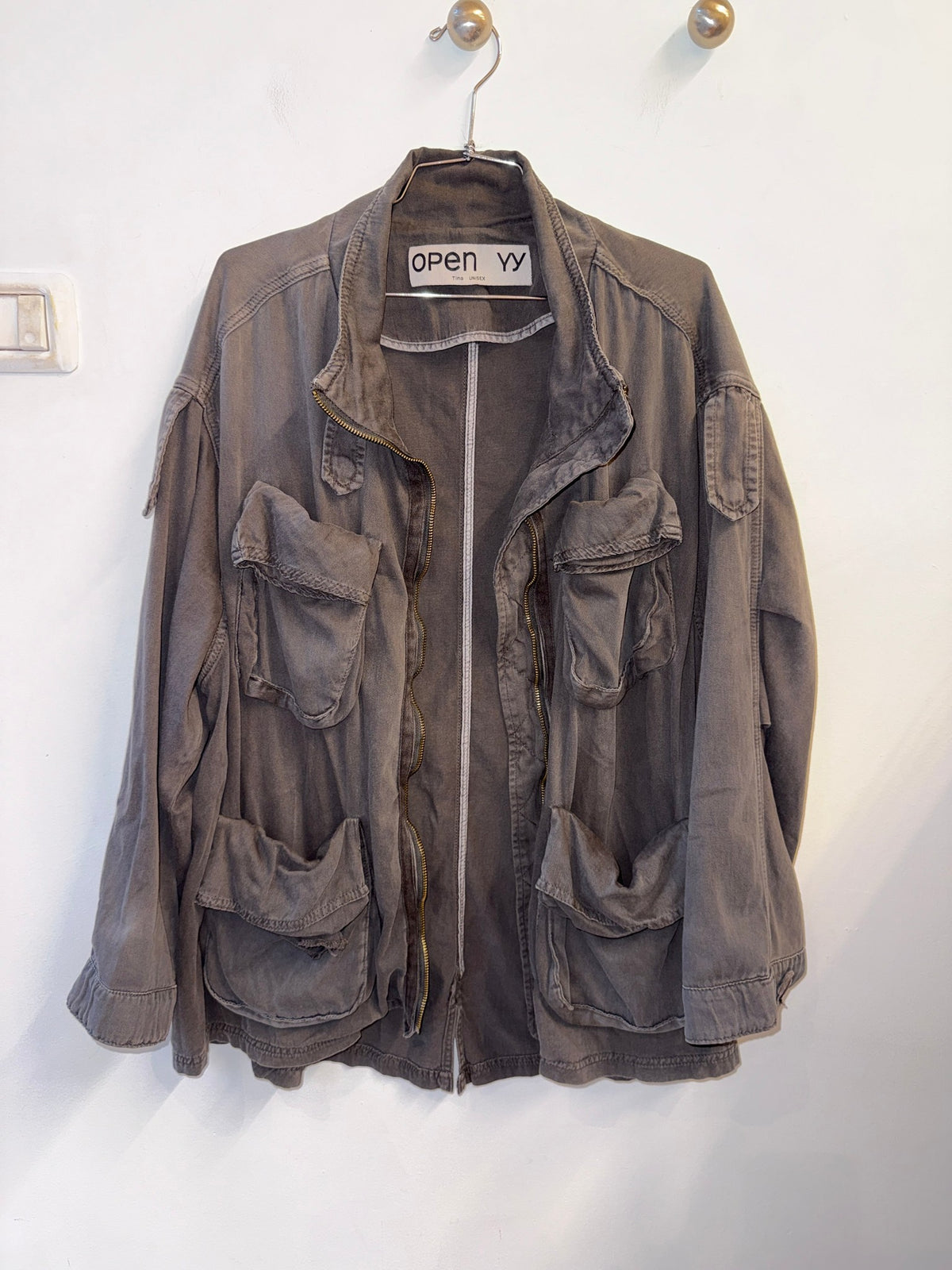 OPEN YY Multi Pocket Utility Jacket