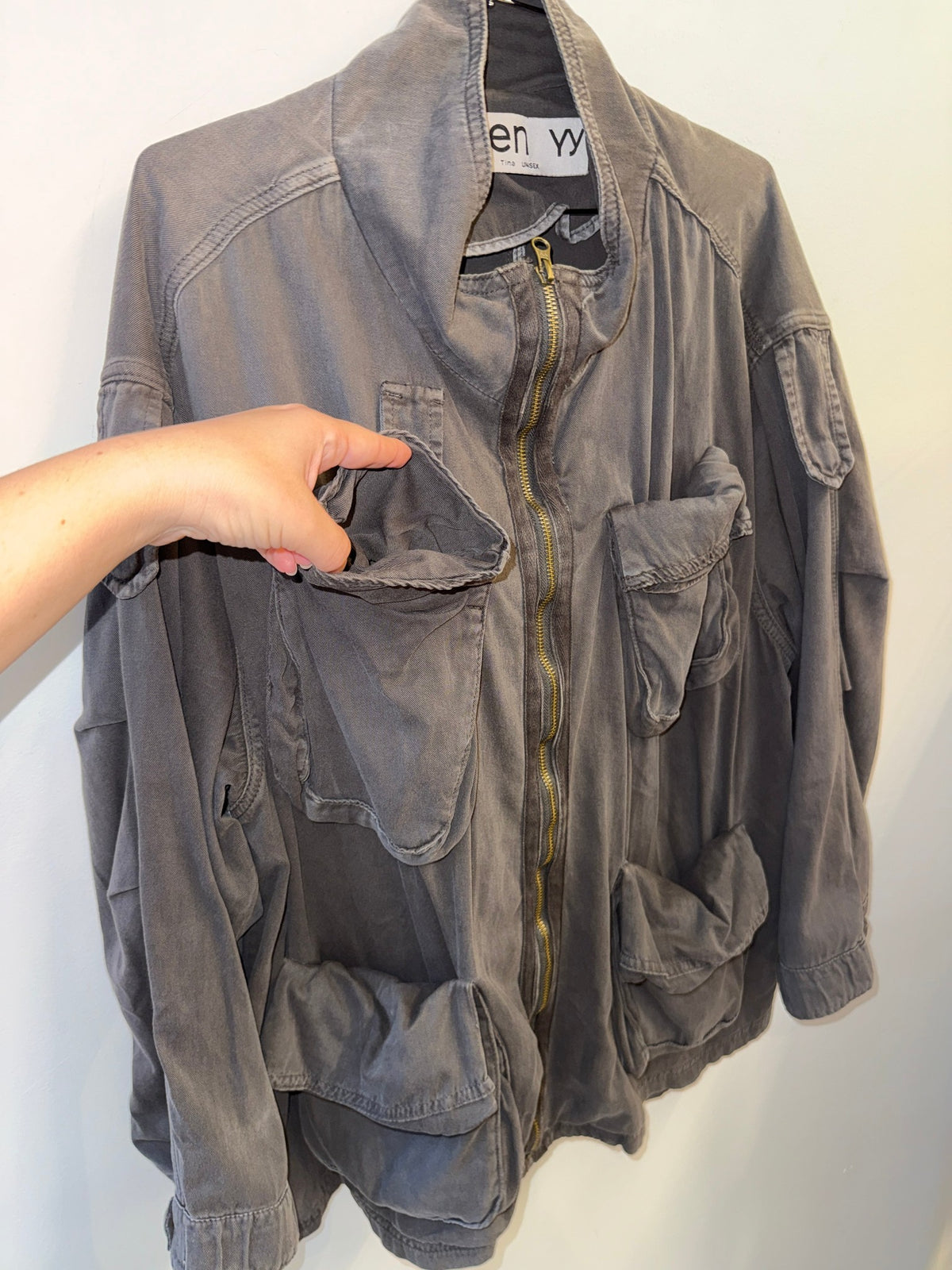 OPEN YY Multi Pocket Utility Jacket