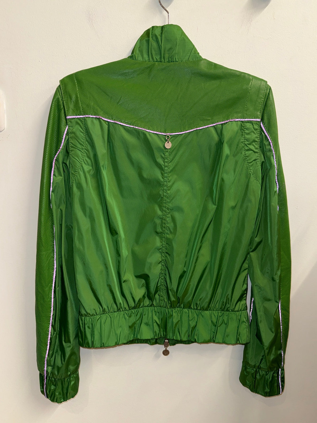 Patrizia Pepe Perforated Leather Jacket