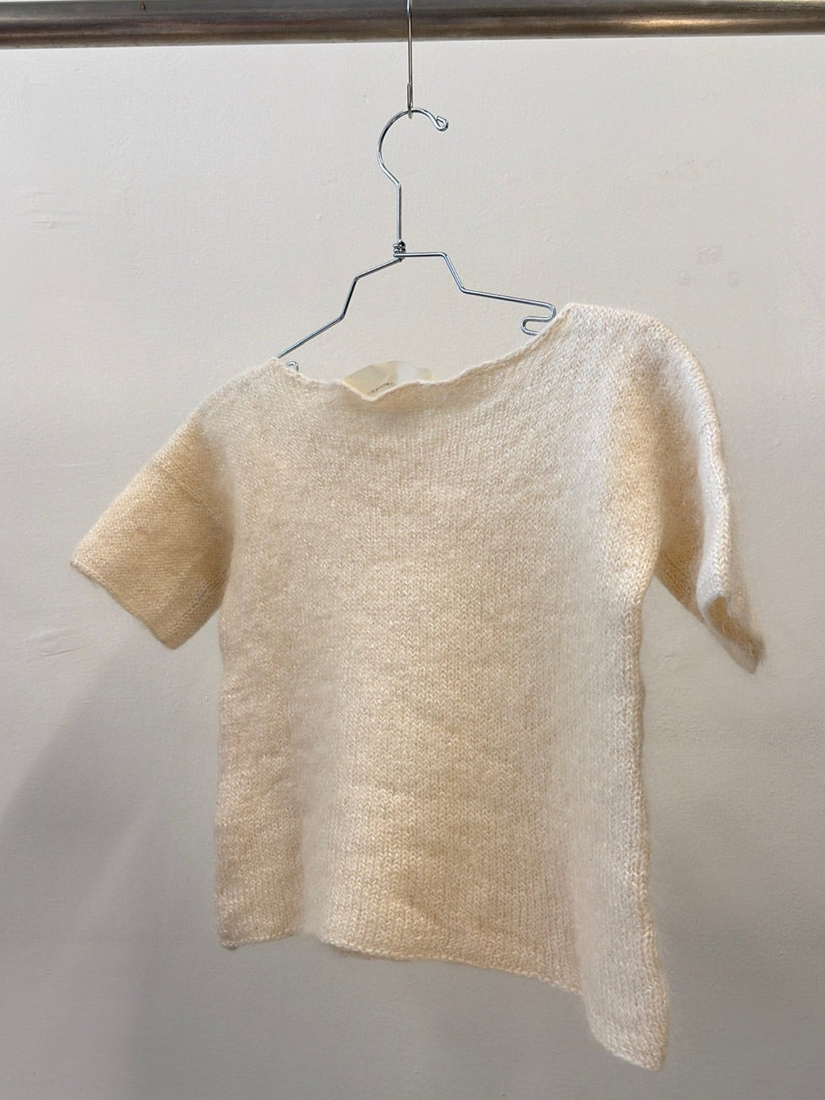 TENNE Handcrafted Modern Short Sleeve Knit Top