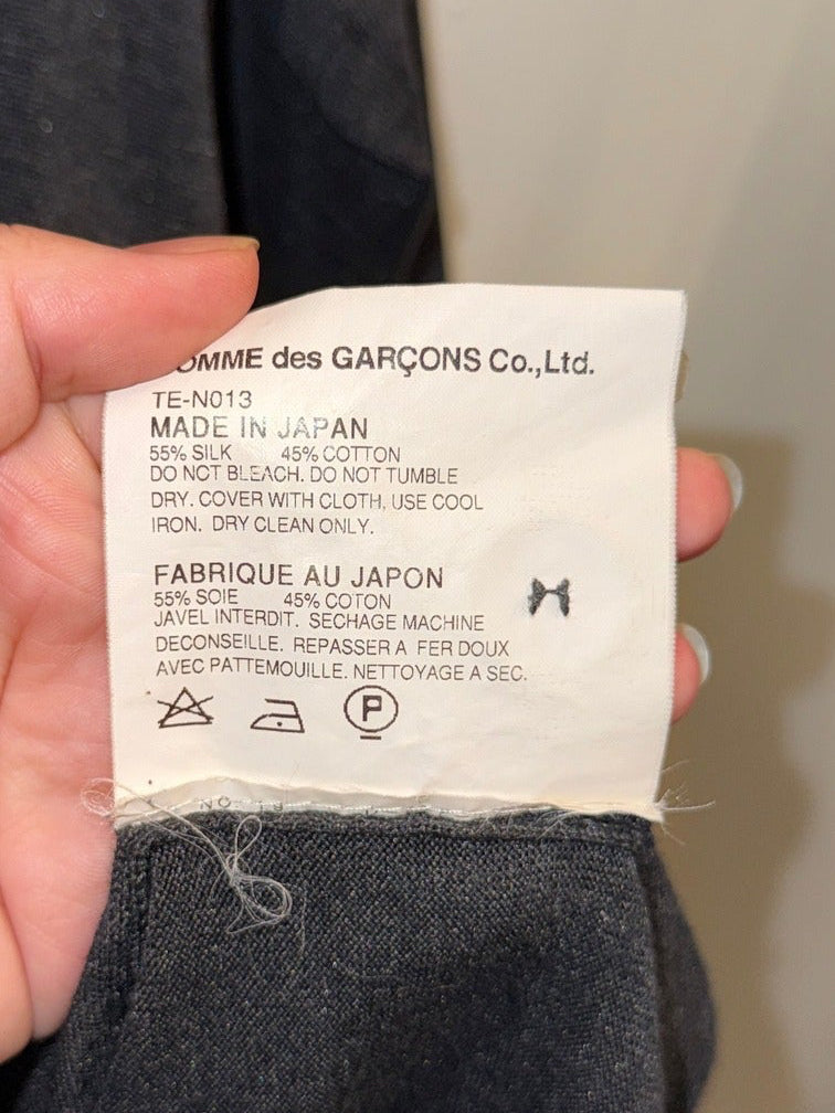 Tricot Comme des Garcons Silk Cardigan