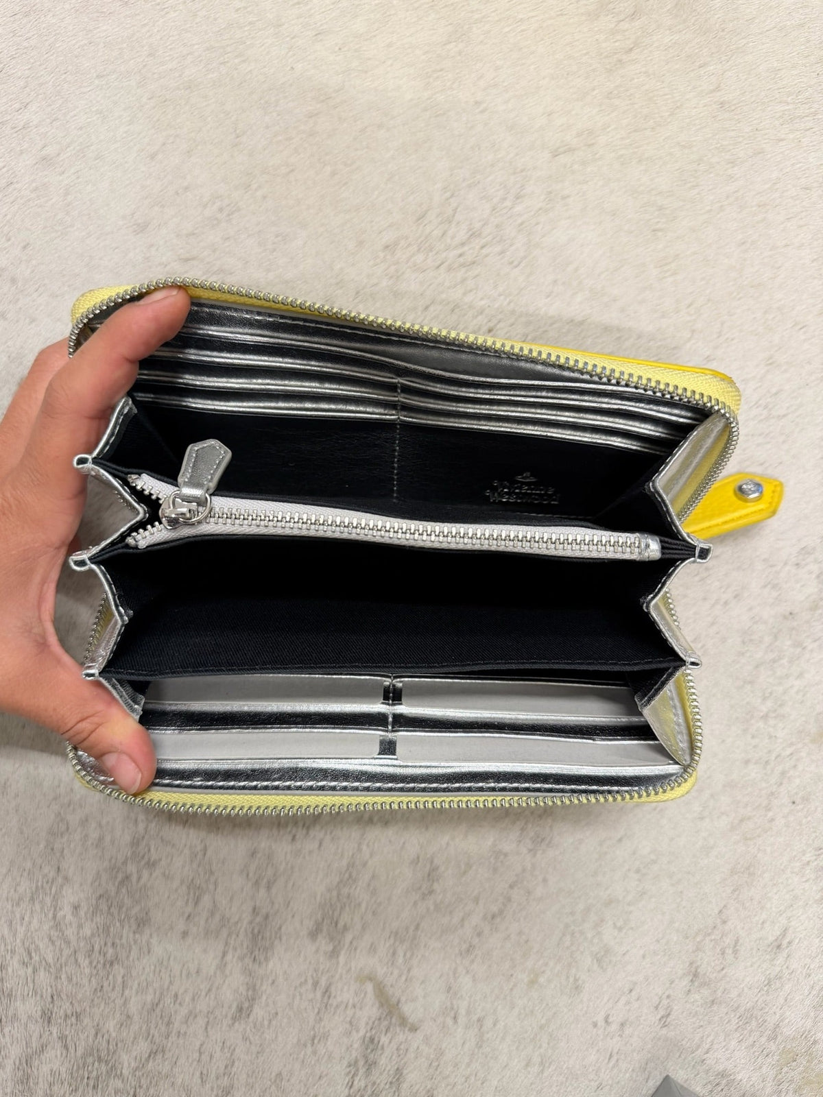 Vivienne Westwood Orb Zip Around Long Wallet